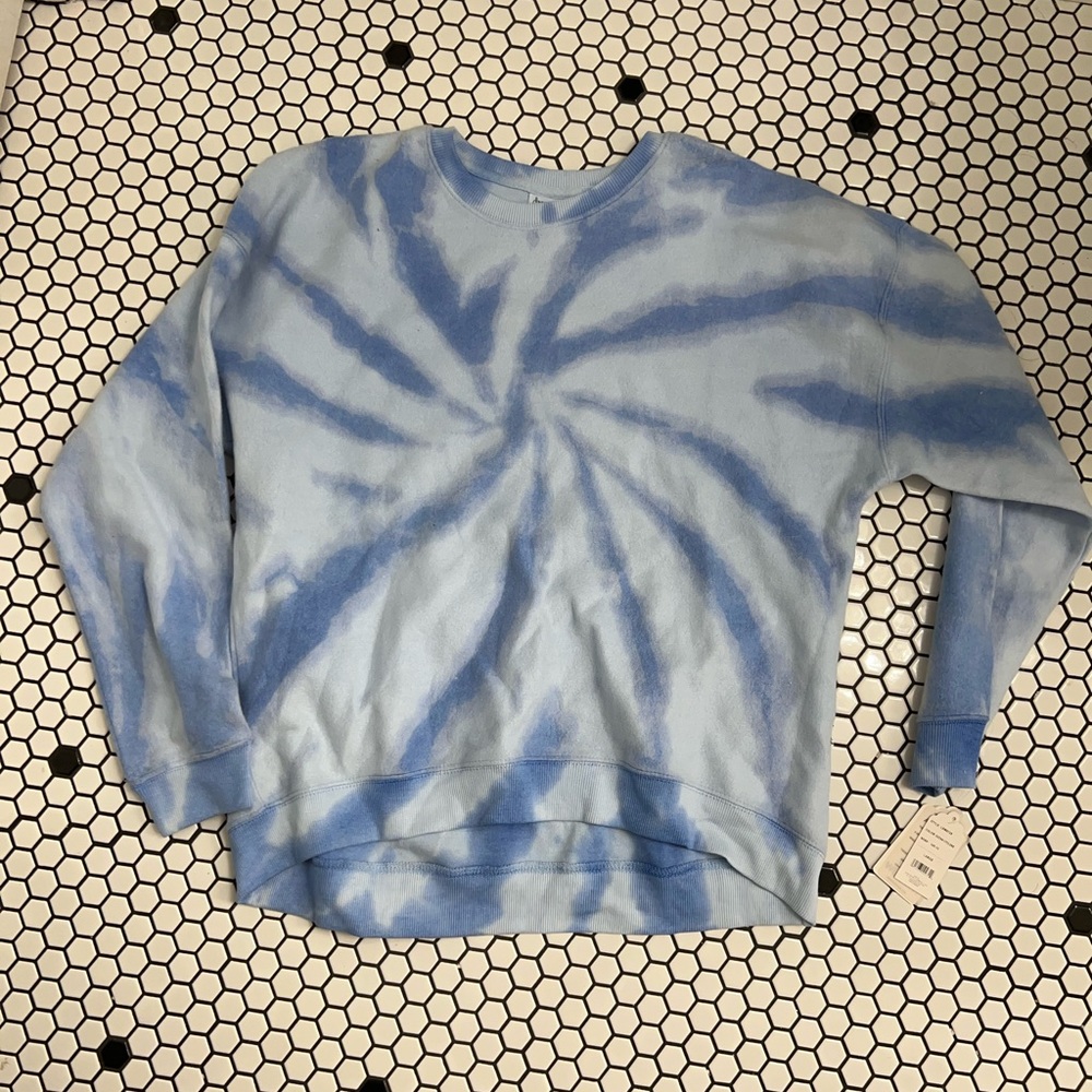 NWT dreamsicle tie dye sweatshirt size large
